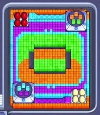 Pixel Flow Level 604: Screenshot des Spielfelds
