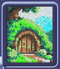 Pixel Flow level 1356: screenshot of the board