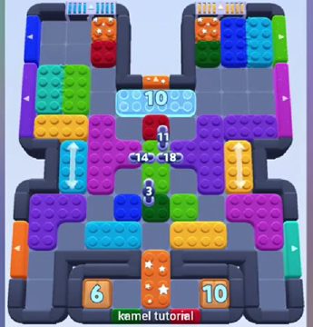 Color Block Jam level 660 / 1617: screenshot of the board