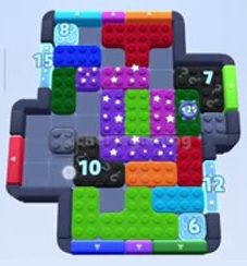 Color Block Jam bölümü: tahtanın ekran görüntüsü