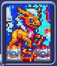 Pixel Flow уровень 2083: скриншот поля
