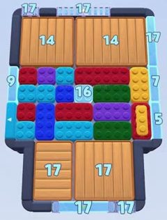 Color Block Jam bölümü: tahtanın ekran görüntüsü