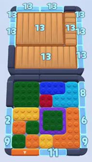 Color Block Jam bölümü: tahtanın ekran görüntüsü