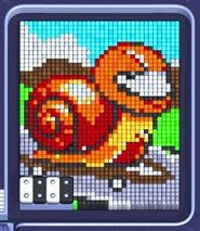 Pixel Flow fase 1715: print do tabuleiro