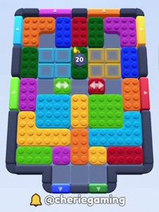 Color Block Jam 1707. bölüm: tahtanın ekran görüntüsü
