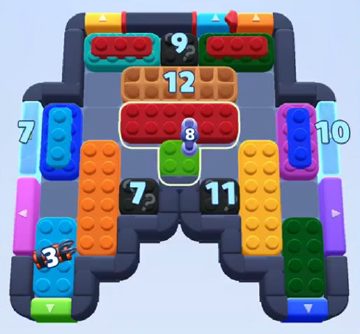 Color Block Jam 레벨 1166 / 1159 / 1181 / 2061: 보드 스크린샷