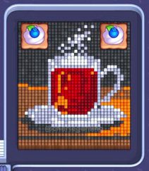 Pixel Flow level 1217: screenshot of the board