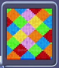 Уровень Pixel Flow: скриншот поля