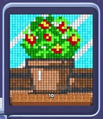 Pixel Flow level 912: screenshot of the board