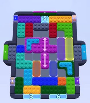 Color Block Jam 1471 / 1474. bölüm: tahtanın ekran görüntüsü