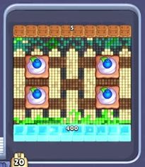 Pixel Flow Level 671: Screenshot des Spielfelds
