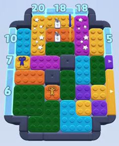 Color Block Jam bölümü: tahtanın ekran görüntüsü