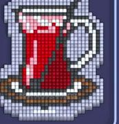 Pixel Flow level 1241: screenshot of the board