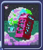 Pixel Flow level 1699: screenshot of the board
