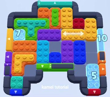Color Block Jam 레벨 1339 / 1337 / 1340: 보드 스크린샷