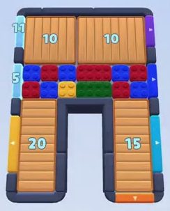 Color Block Jam bölümü: tahtanın ekran görüntüsü