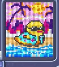 Pixel Flow level 749: screenshot of the board
