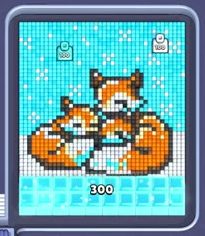 Pixel Flow Level 667: Screenshot des Spielfelds
