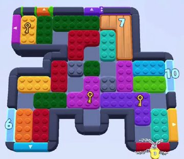 Color Block Jam 1535 / 1538 / 1541 / 1544. bölüm: tahtanın ekran görüntüsü