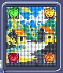 Pixel Flow level 767: screenshot of the board