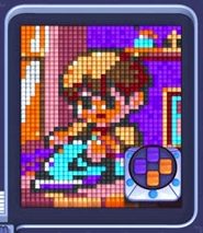 Pixel Flow уровень 2059: скриншот поля