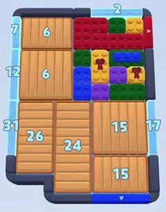 Color Block Jam bölümü: tahtanın ekran görüntüsü