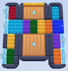 Color Block Jam bölümü: tahtanın ekran görüntüsü