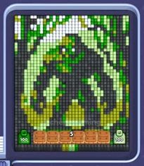 Pixel Flow level 956: screenshot of the board