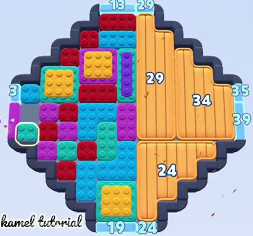 Color Block Jam 레벨 1730 / 1878 / 2737: 보드 스크린샷