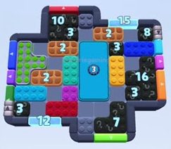 Color Block Jam 1420 / 1477 / 1480 / 2329. bölüm: tahtanın ekran görüntüsü