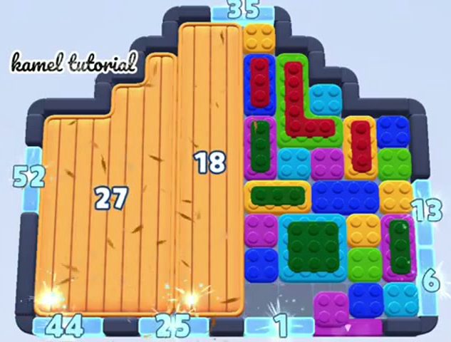 Color Block Jam 레벨 1734 / 1882 / 2741: 보드 스크린샷