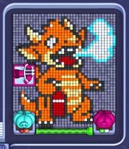 Pixel Flow level 1855: screenshot of the board