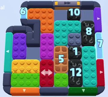 Color Block Jam 1099 / 1976. bölüm: tahtanın ekran görüntüsü
