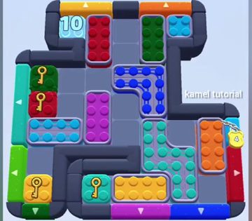 Color Block Jam 레벨 838 / 1251 / 1438 / 1735: 보드 스크린샷