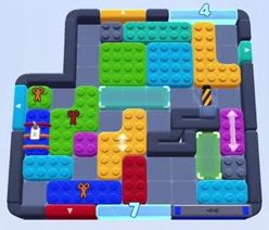 Color Block Jam level 1692 / 2682: screenshot of the board