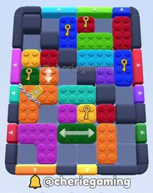 Color Block Jam nivel 613: captura del tablero