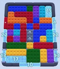 Color Block Jam 168. bölüm: tahtanın ekran görüntüsü