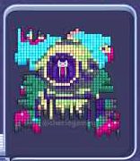 Pixel Flow level 1815: screenshot of the board