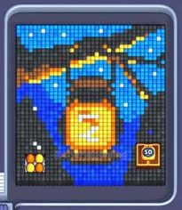 Pixel Flow Level 612: Screenshot des Spielfelds