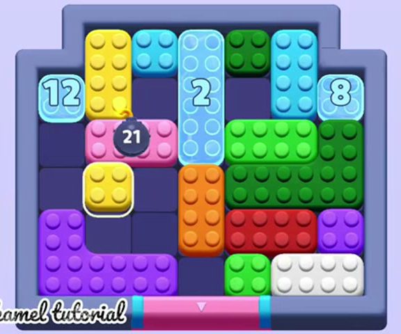 Color Block Jam nivel 1773: captura del tablero