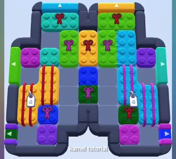 Color Block Jam level 512 / 901 / 1406: screenshot of the board