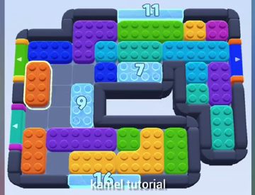 Color Block Jam 446 / 840 / 1340. bölüm: tahtanın ekran görüntüsü