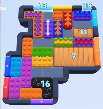 Color Block Jam 1071. bölüm: tahtanın ekran görüntüsü