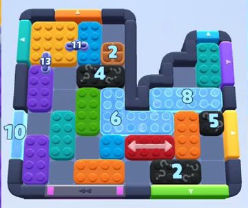 Color Block Jam 878 / 1779. bölüm: tahtanın ekran görüntüsü