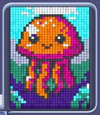 Pixel Flow уровень 293: скриншот поля