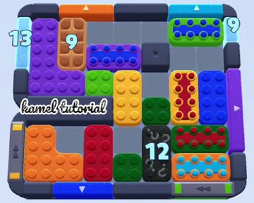 Color Block Jam 1668. bölüm: tahtanın ekran görüntüsü