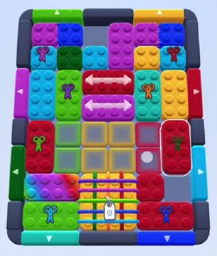 Color Block Jam 228. bölüm: tahtanın ekran görüntüsü