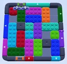 Color Block Jam level 1699 / 2631: screenshot of the board