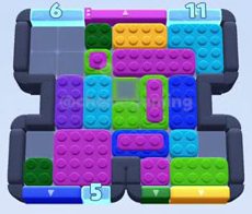 Color Block Jam 645 / 1606. bölüm: tahtanın ekran görüntüsü