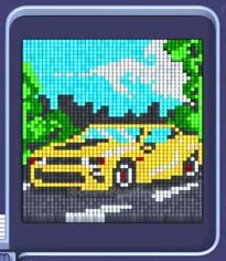 Pixel Flow level 889: screenshot of the board